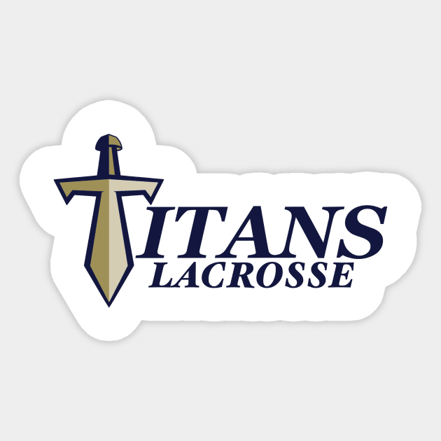 titans lacrosse Sticker by 752 Designs